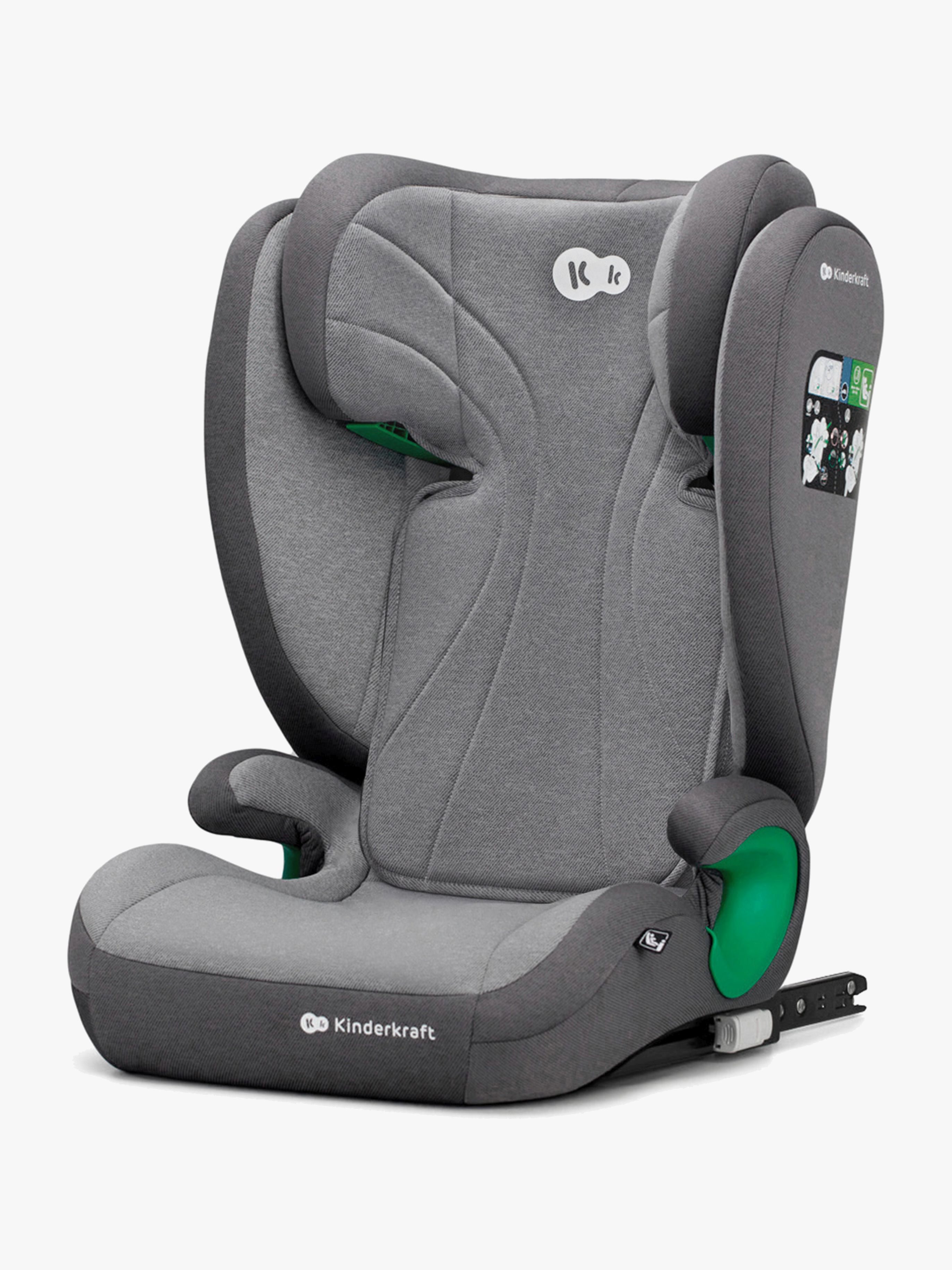Kinderkraft JUNIOR FIX 2 i-Size Kindersitz, Rocket Grey