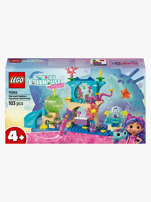 LEGO Gabby's Dollhouse 11204 Meerjungfrau Gabbys Aquarium Abenteuer