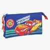 Disney Cars Dreifach-Federmäppchen, Blau