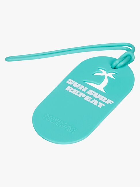 American Tourister Fun Tags Gepäckanhänger 2er-Pack, Sun Surf Repeat