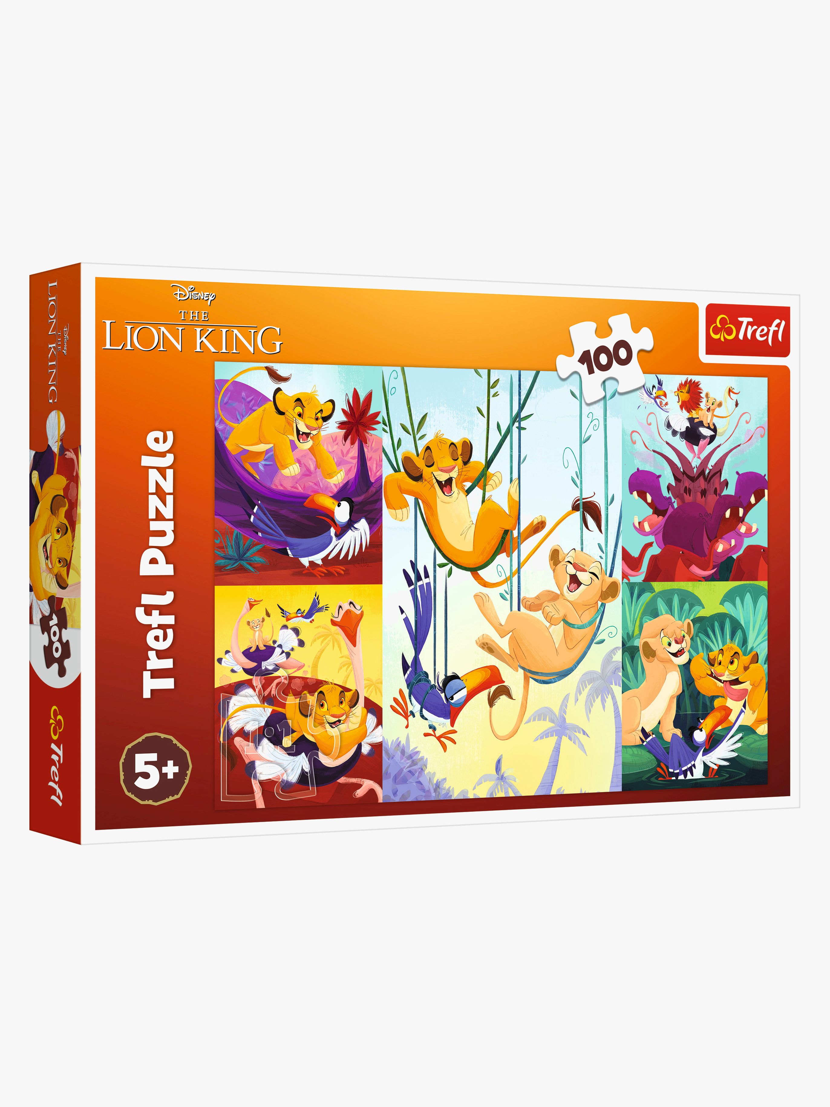 Lejonkungen Puzzle 100 Teile