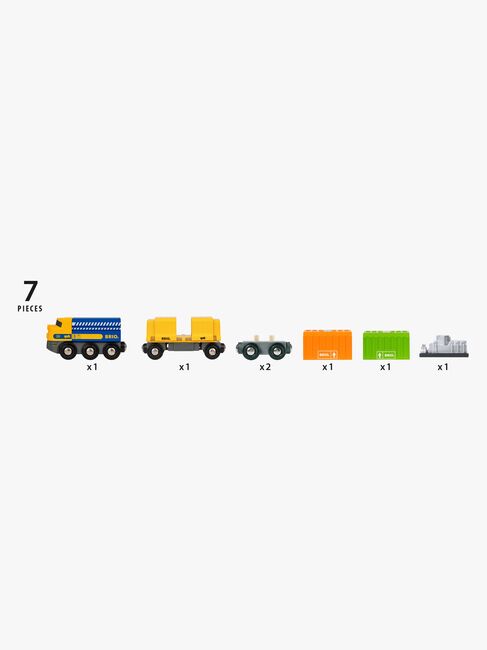 BRIO 33982 Güterzug mit drei Waggons