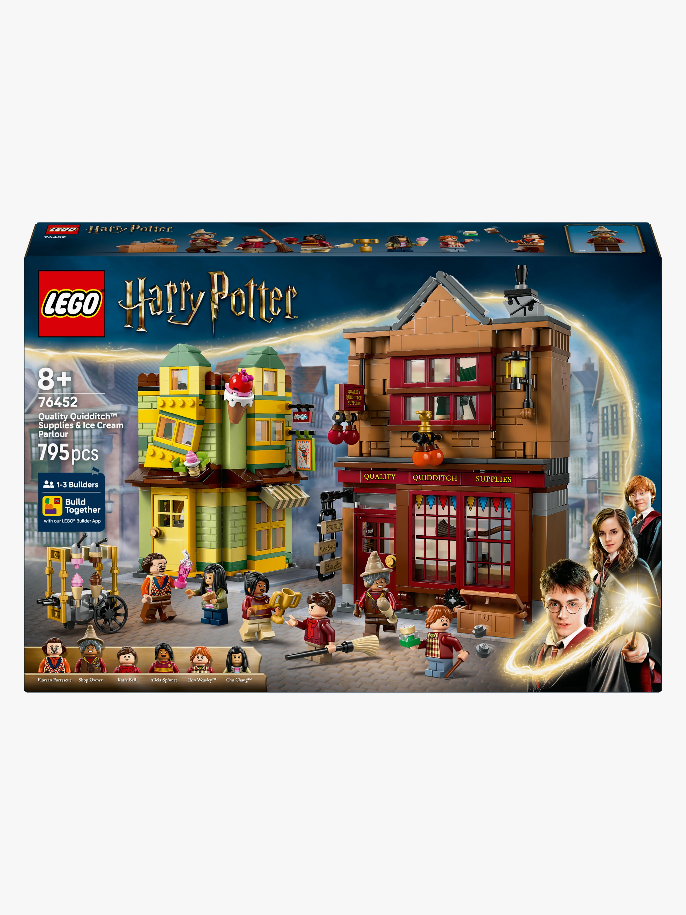 LEGO Harry Potter 76452 Qualität für Quidditch &  Fortescues Eissalon