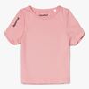 Hyperfied Short Sleeve Logo Top, Blush