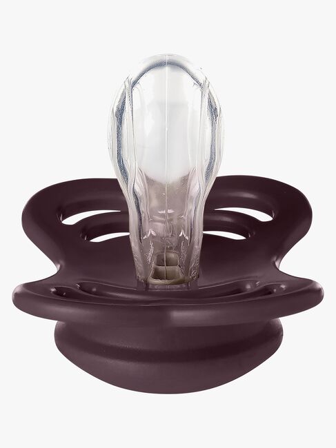 BIBS Supreme Schnuller Silikon Gr. 1, Plum