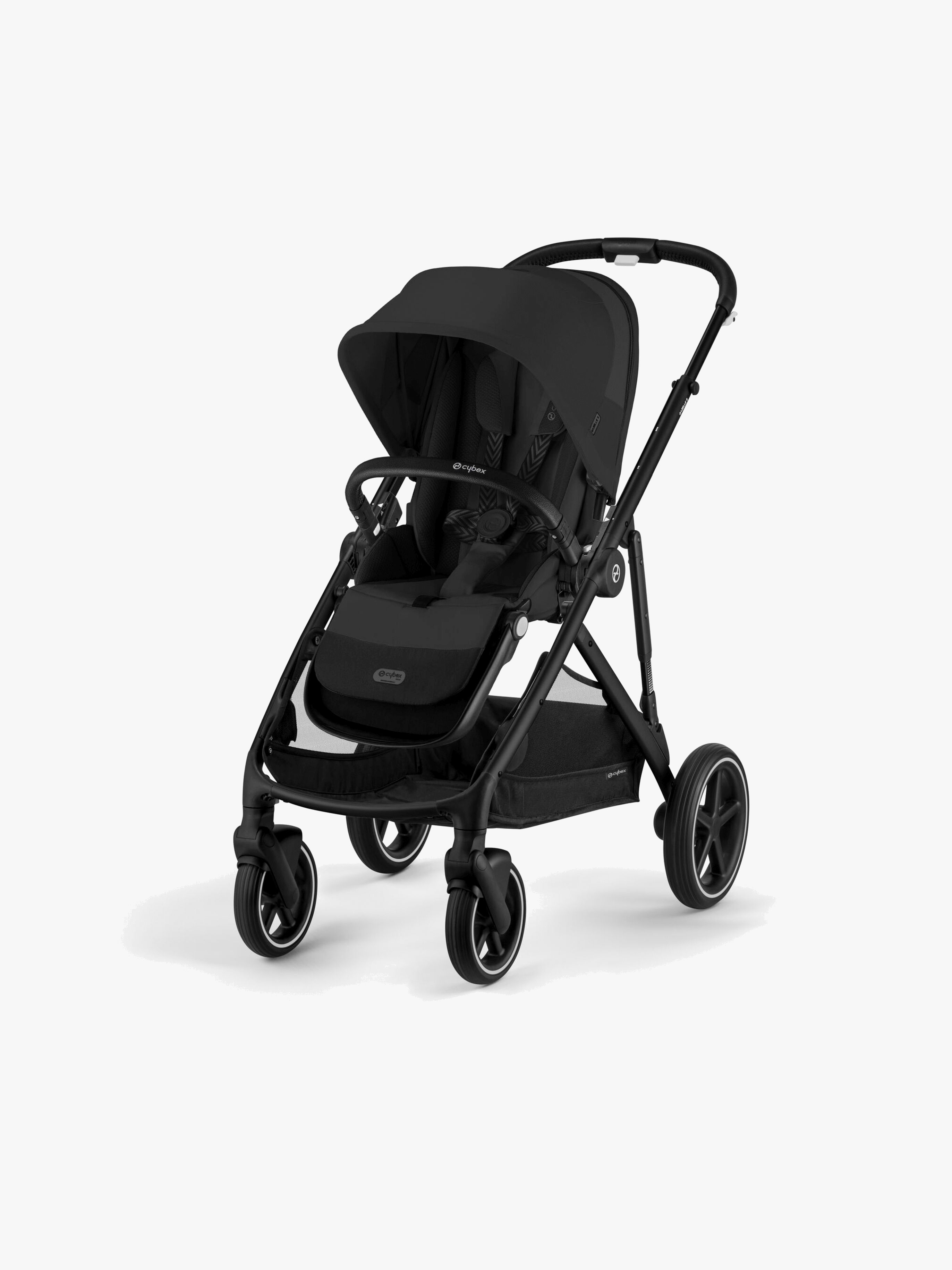 Cybex GAZELLE S Kinderwagen, Moon Black/Black