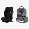 Beemoo Recline i-Size Kindersitz inkl. Deluxe Trittschutz, Black Stone