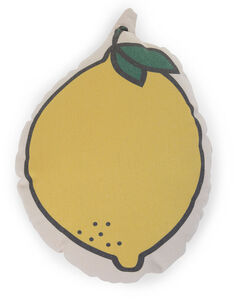Childhome Kissen Canvas, Lemon