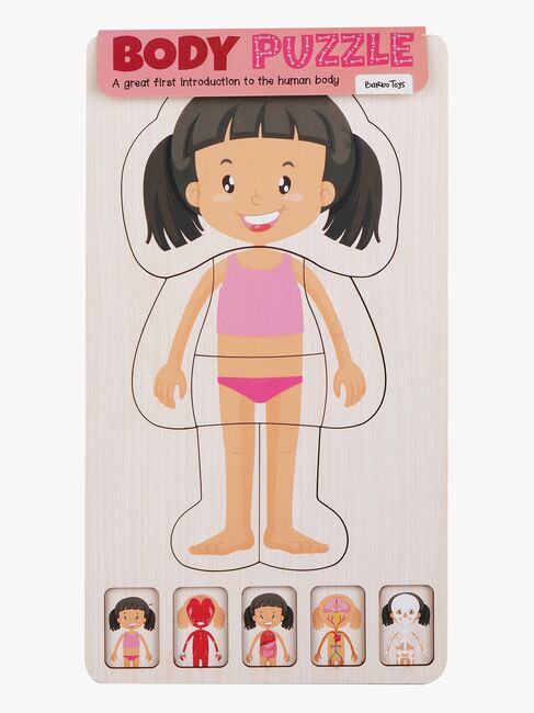 Barbo Toys Körperpuzzle, Rosa