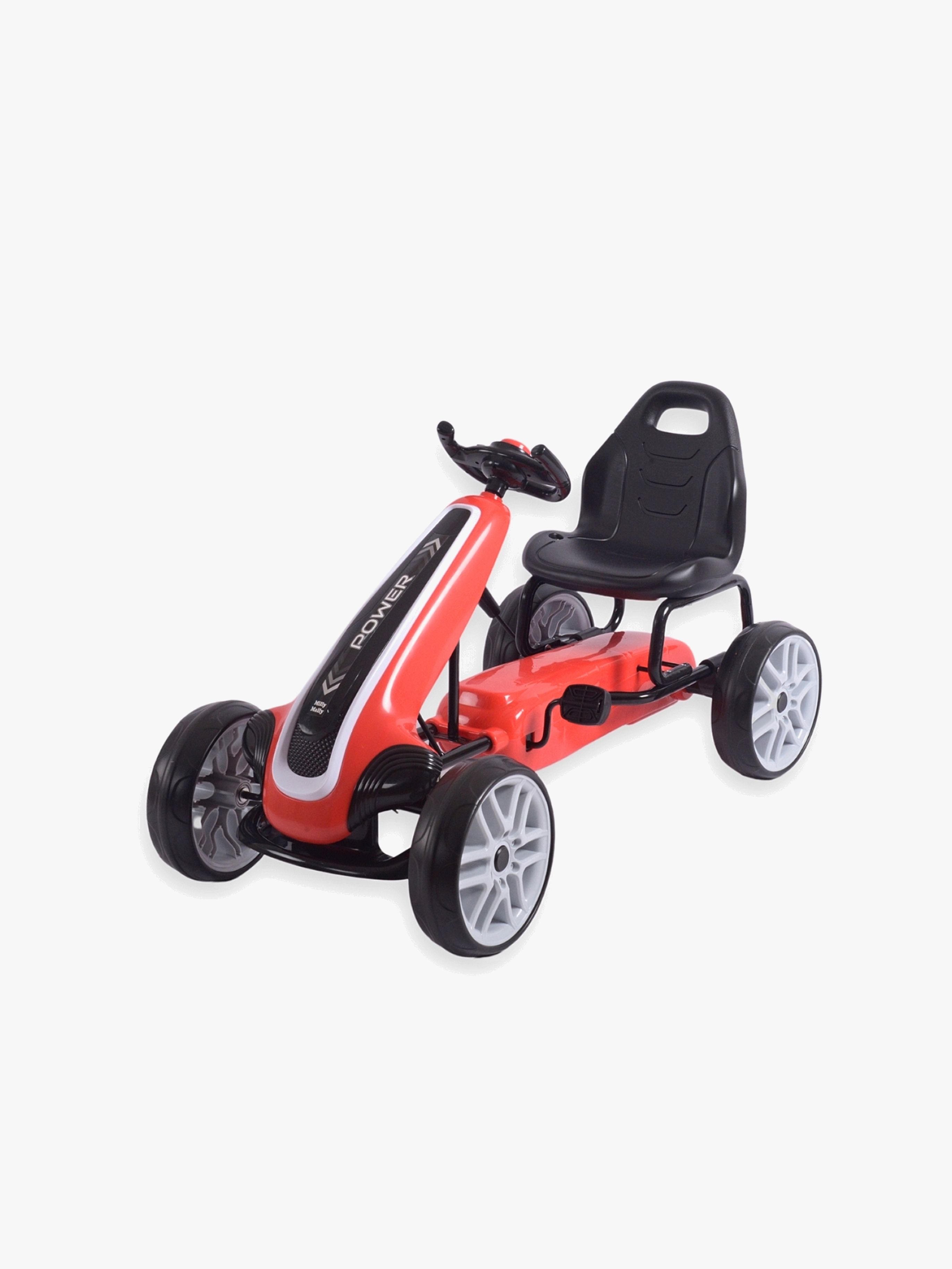 Milly Mally Pedal-Go-Kart Power, Rot