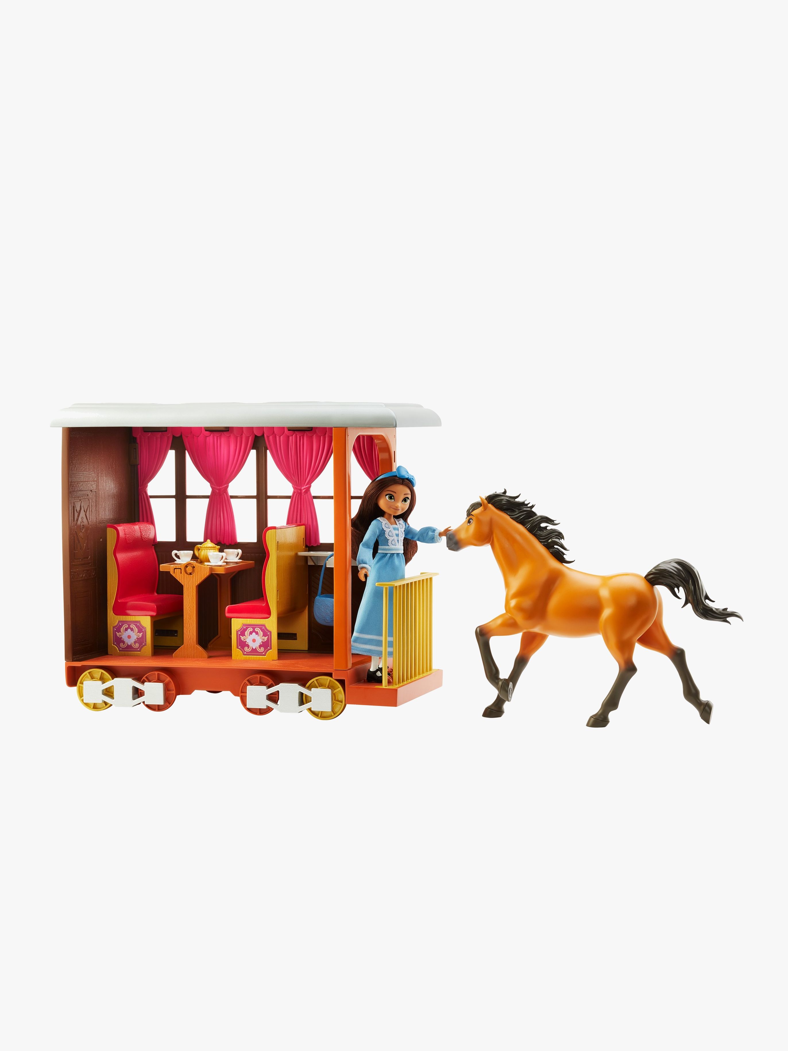 Spirit Untamed Zugabenteuer mit Lucky & Spirit Spielset