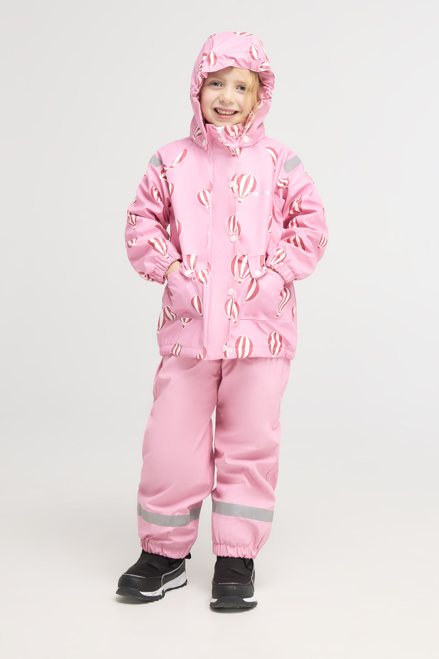 Nordbjørn Nordvik Gefüttertes Regenset, Rosa, 86-92