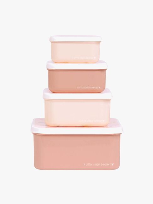 A Little Lovely Company Lunchbox-Set, Schmetterling