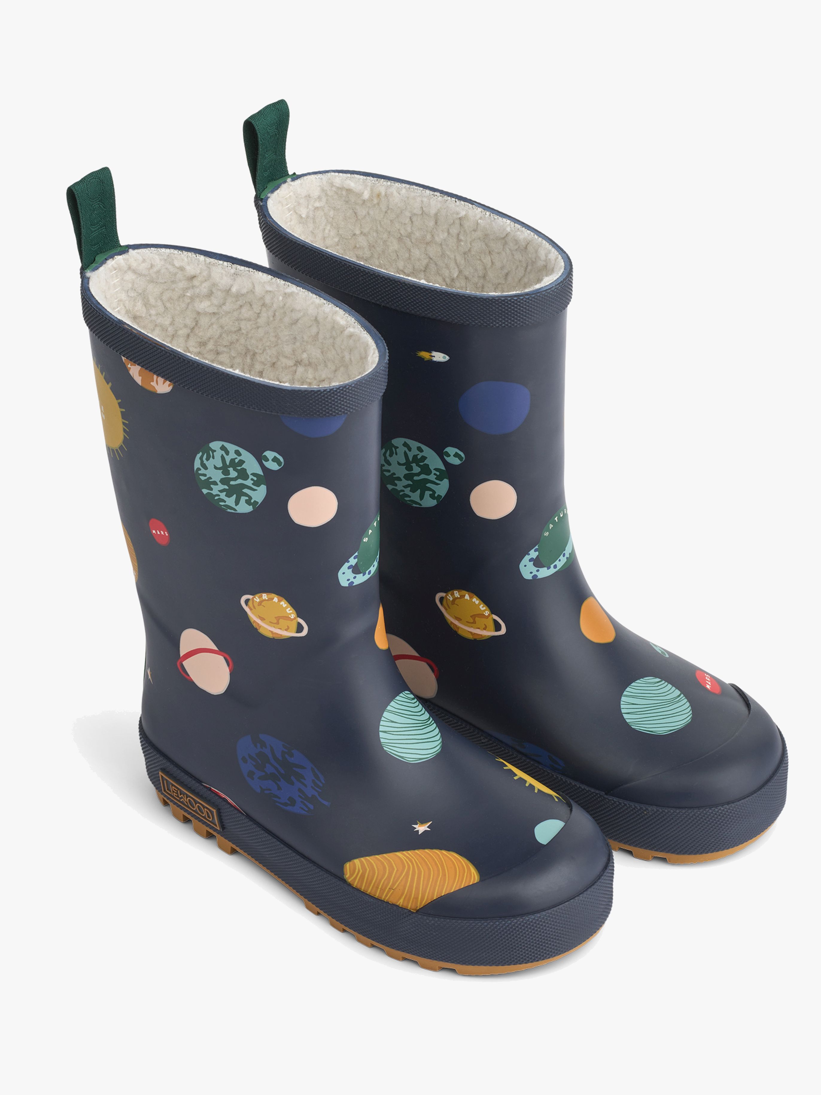 LIEWOOD Mason Gefütterte Gummistiefel, Universe/Classic Navy, 27, Kindergummistiefel, Kinderstiefel, Gummistiefel kinder, Kids
