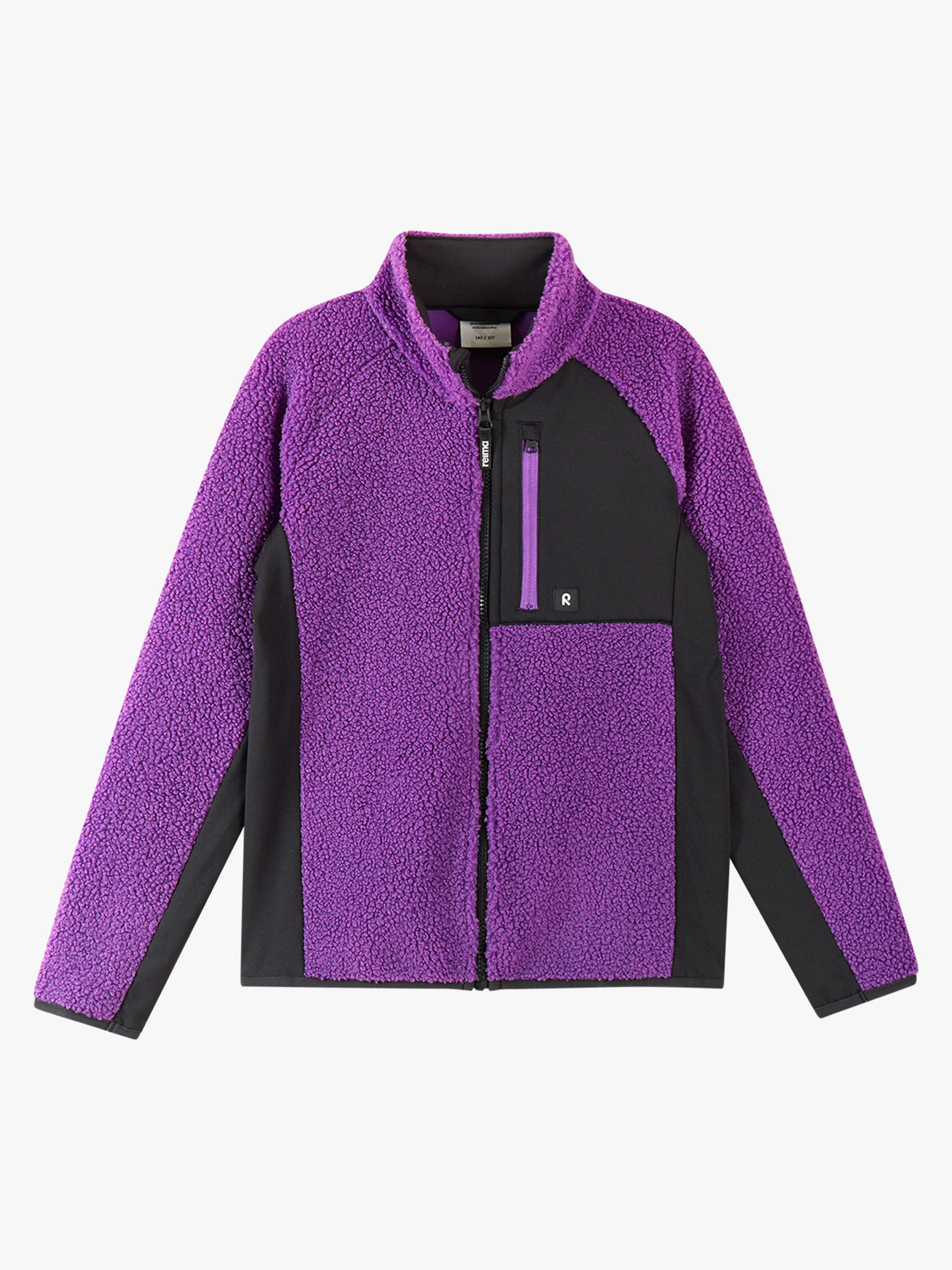 Puhku Fleece-Pullover, Plum Purple, 146