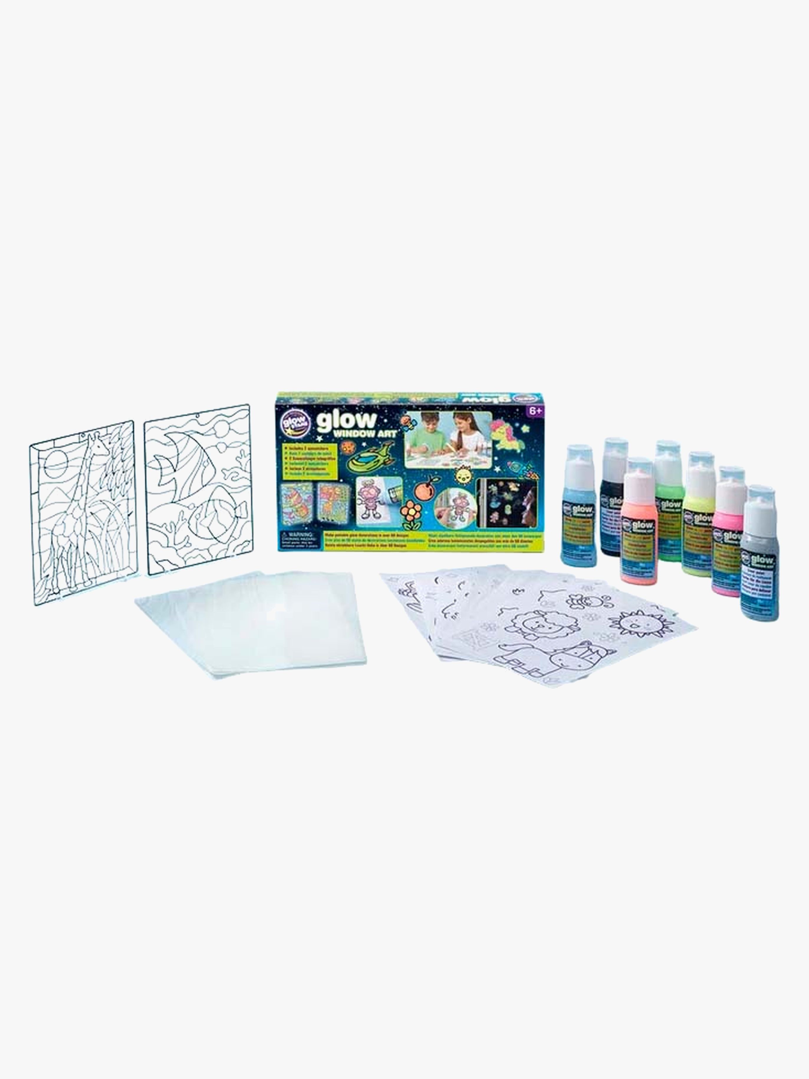 Brainstorm Glow-in-the-Dark Window Art