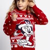 Disney Minnie Maus Weihnachtspullover, Rot