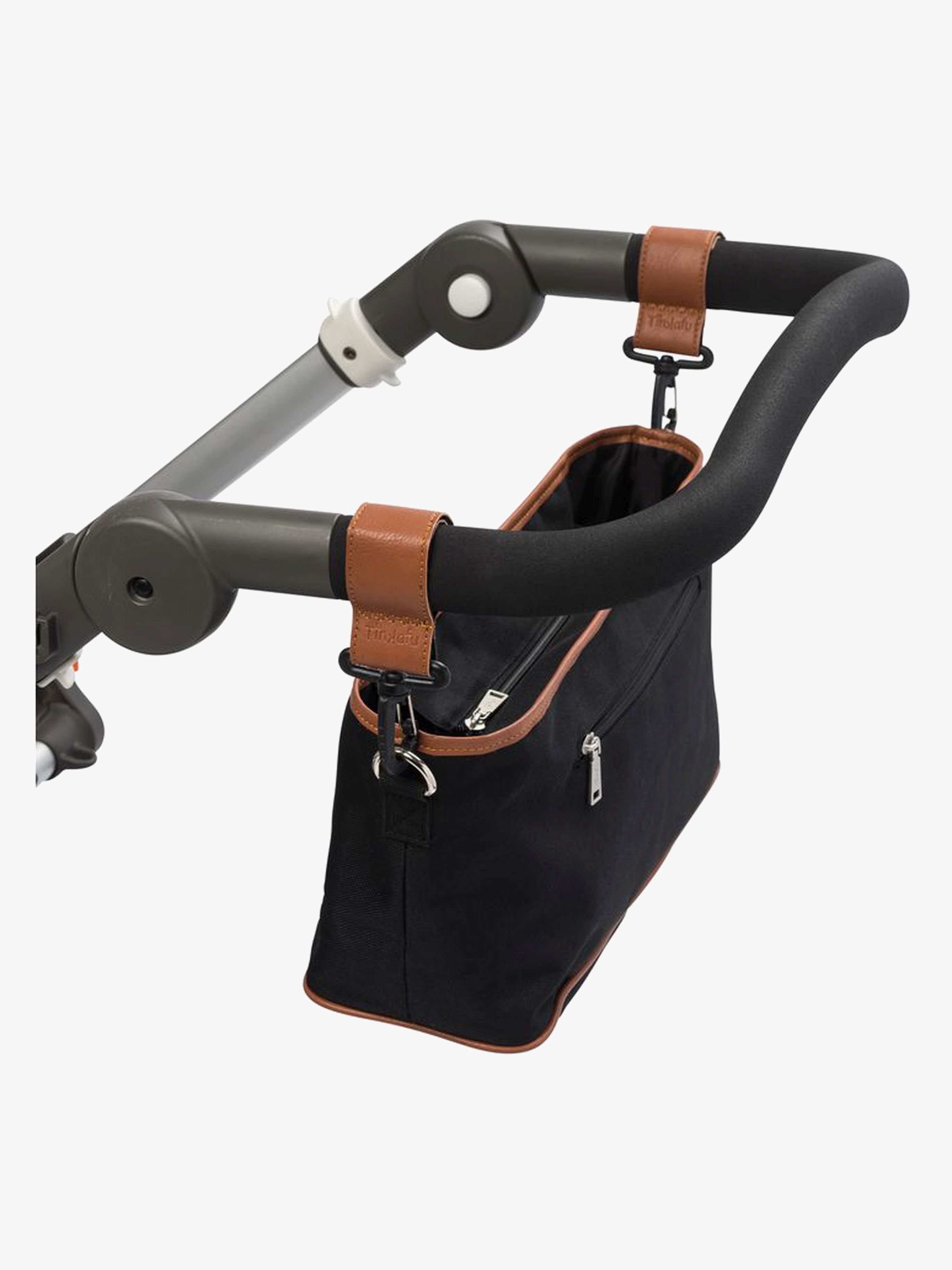Tinkabag Organizer, Black / Cognac