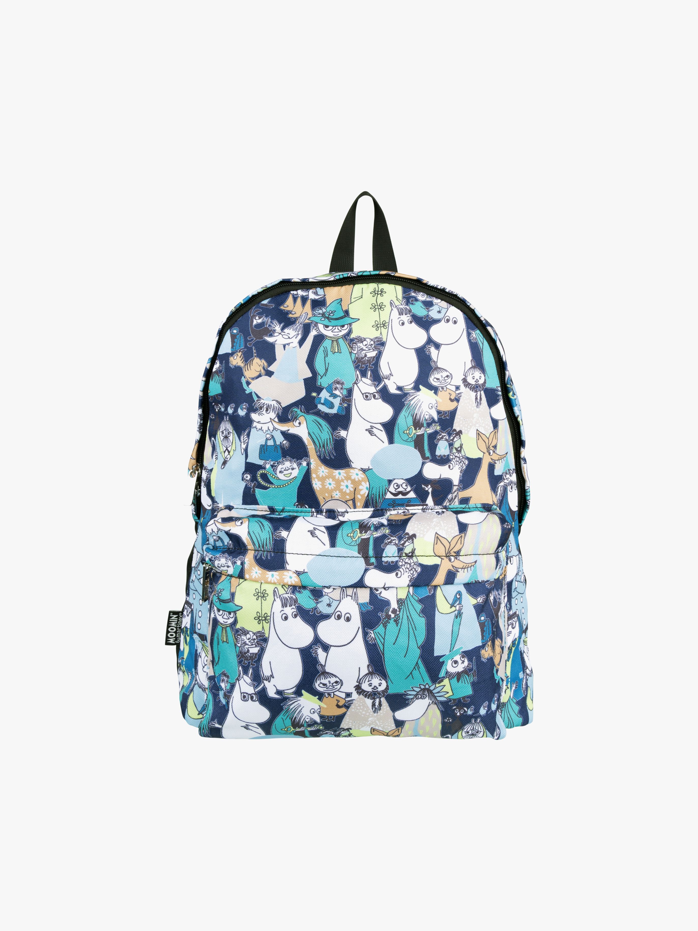 Mumin Nipsu Klassentreffen Kinder Rucksack 15L, Blau