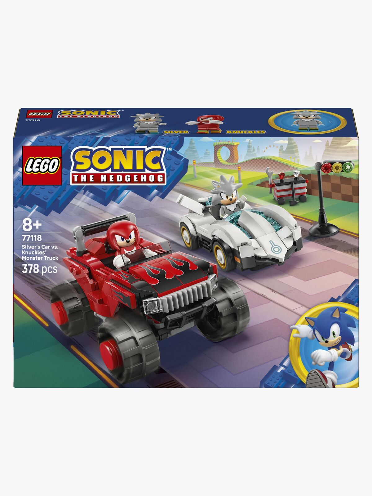 LEGO Sonic 77118 Silvers Auto vs. Knuckles' Monstertruck