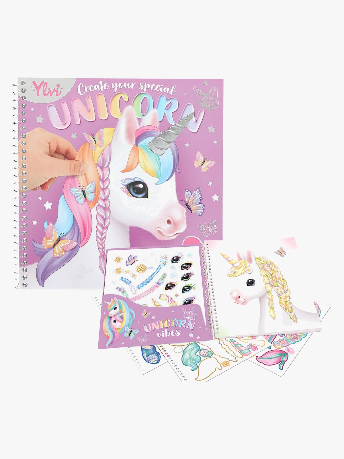Ylvi & the Minimoomis Stickerbuch Create Your Special Unicorn