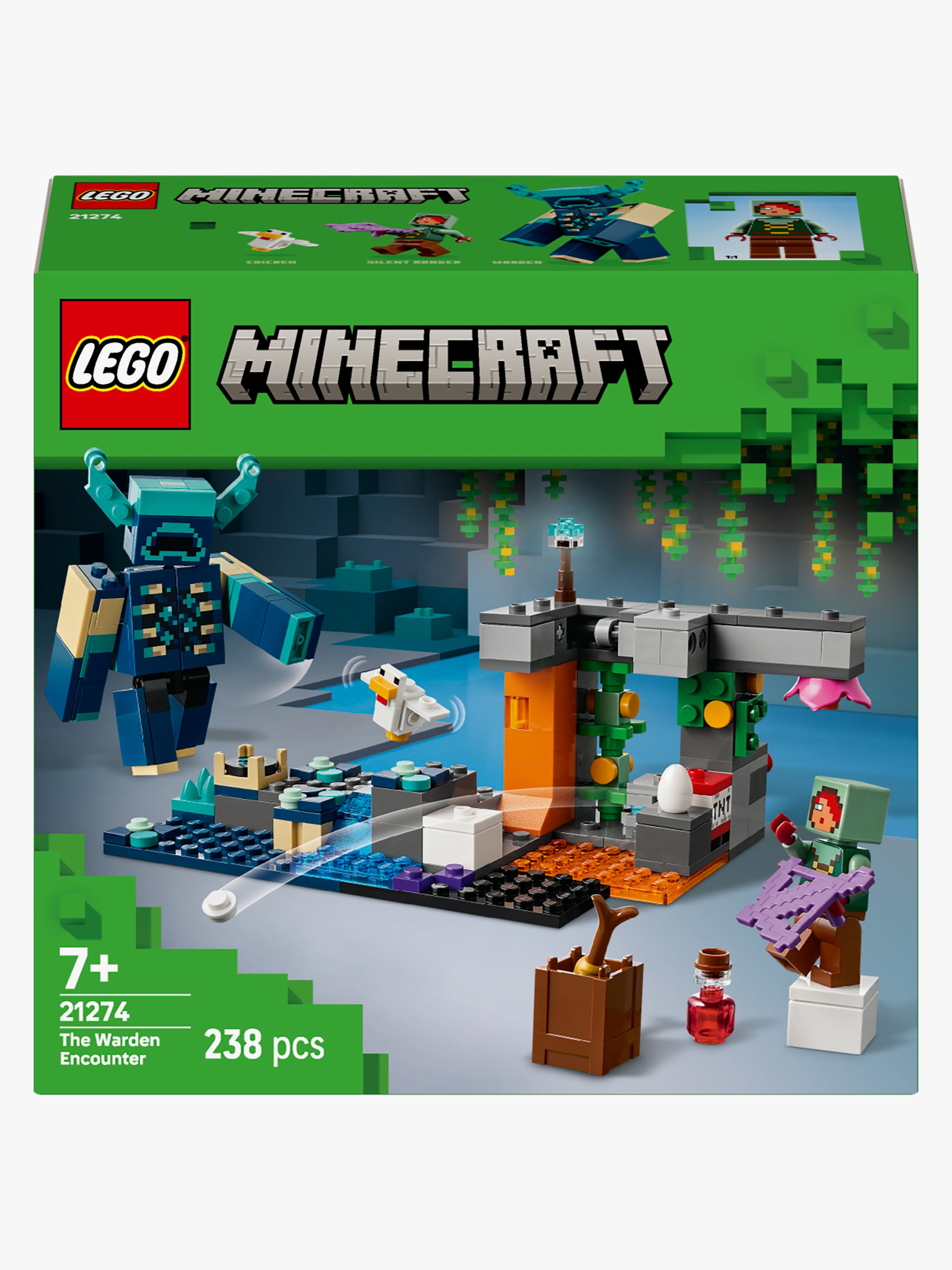 LEGO Minecraft 21274 Begegnung mit dem Wächter
