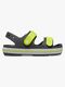 Crocs Crocband Cruiser Kids Sandalen, Slate Grey/Acidity