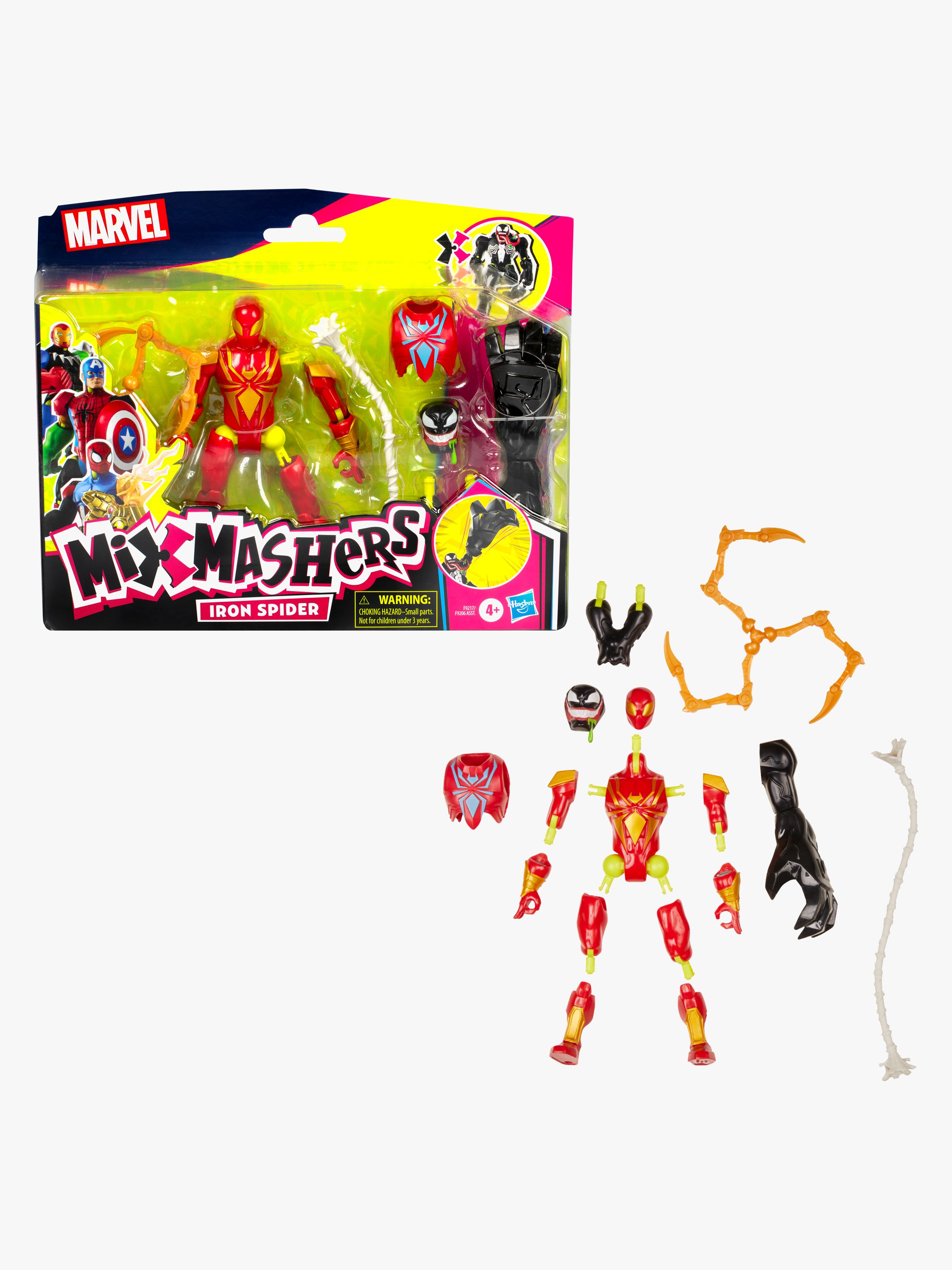 Mixmashers Figur Iron Spider Delux