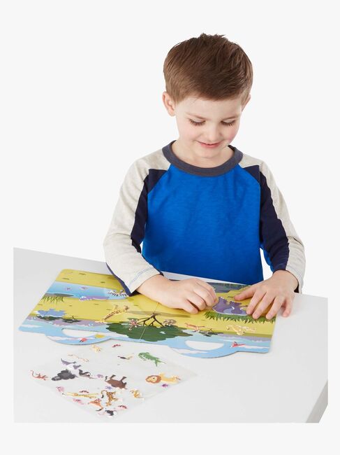 Melissa & Doug Stickerbuch Safari 42 Teile