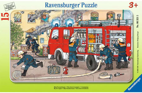 Ravensburger Puzzle My Fire Engine 15 Teile