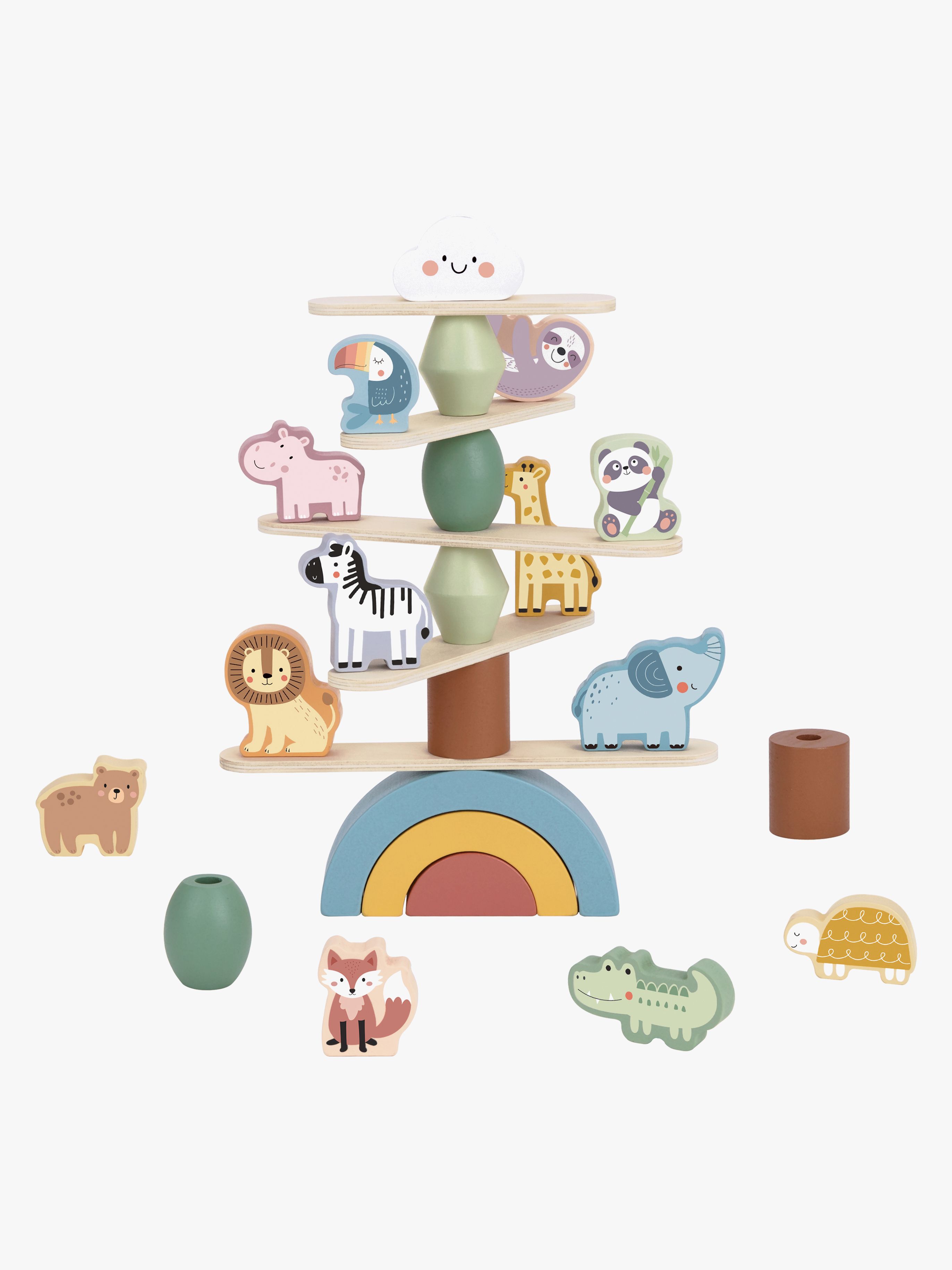 Stapel-Tiere, Babyspielzeug