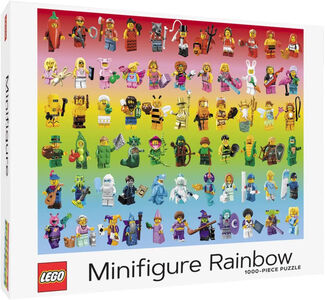 LEGO Puzzle Minifigure Rainbow 1000 Teile