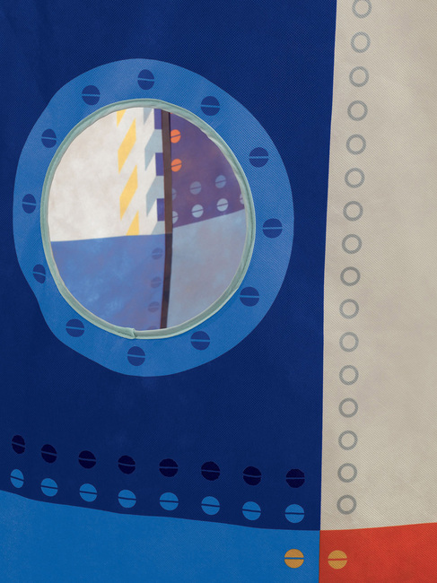 Djeco Spielzelt Weltraum-Rakete