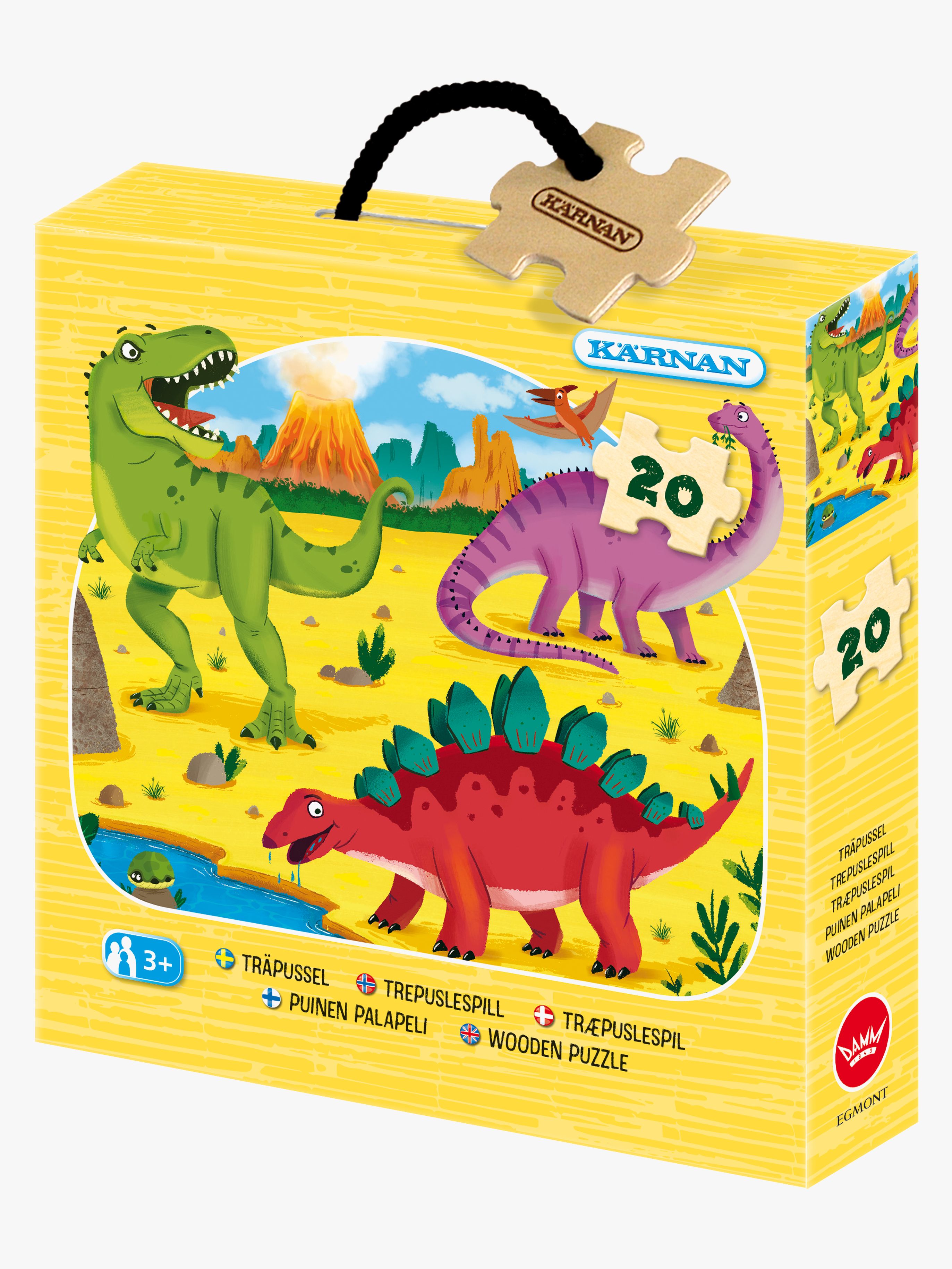 Holzpuzzle Dinosaurier 20 Teile