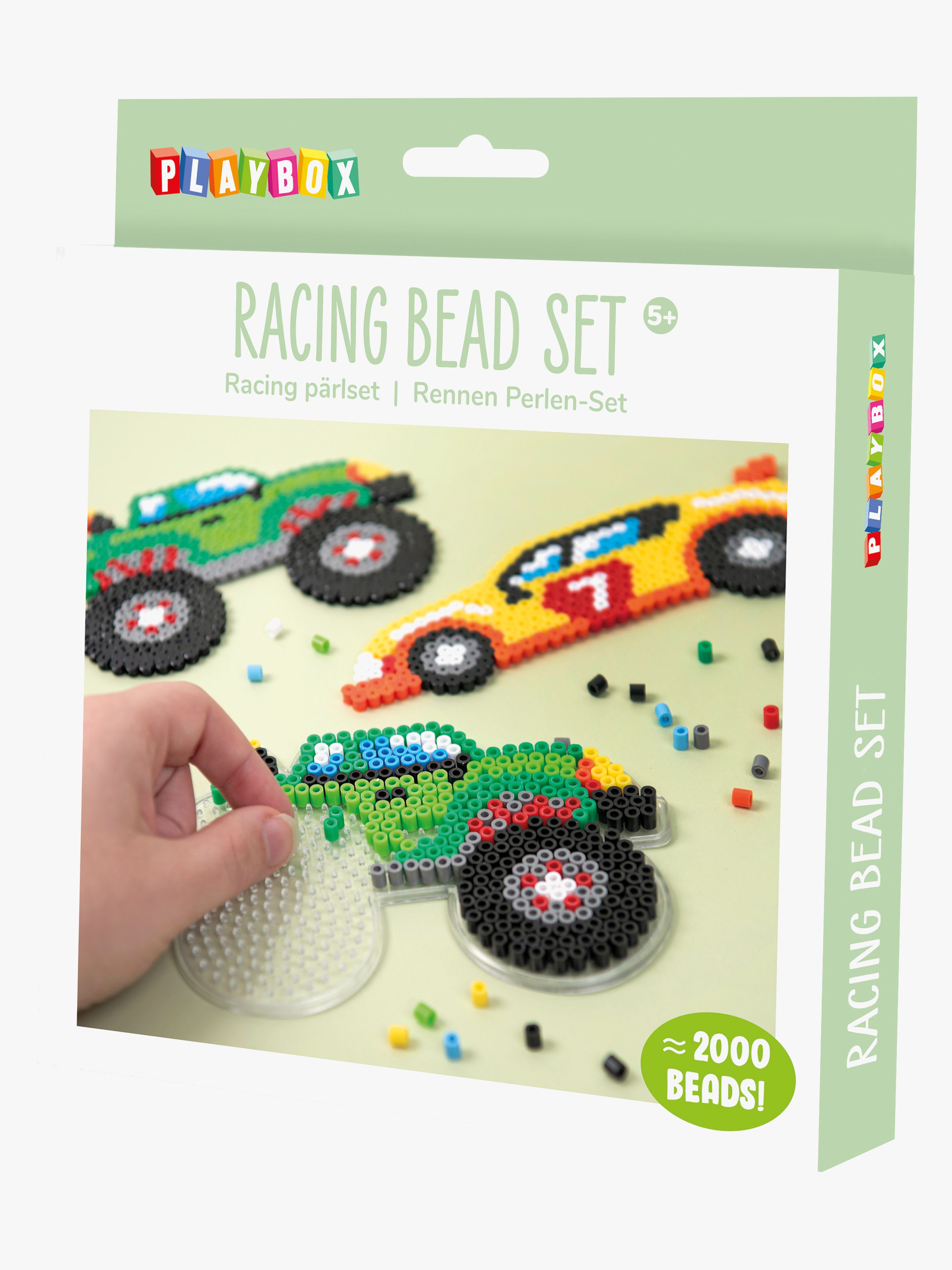Playbox Perlenset Autorennen 2000 Teile