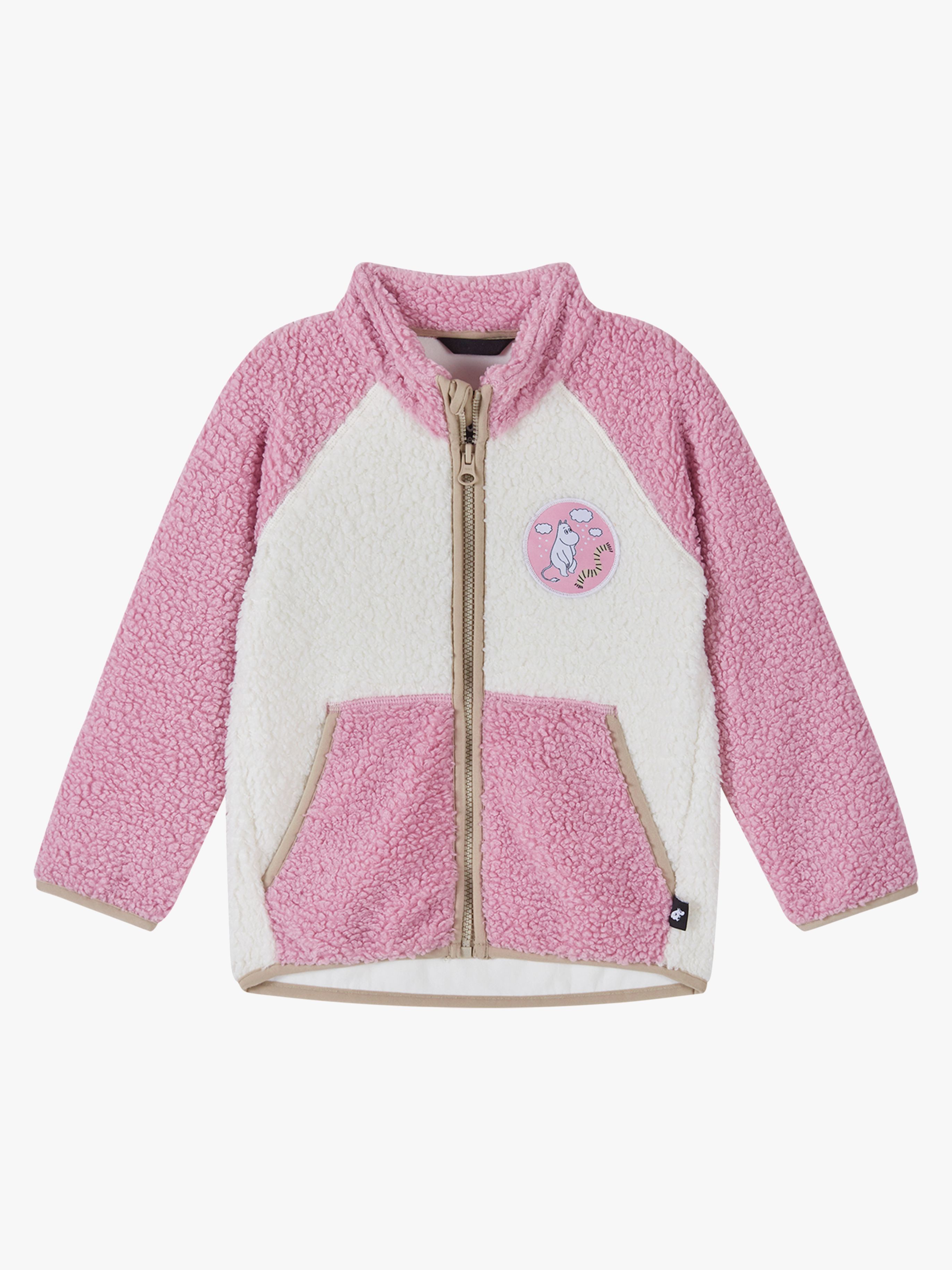 Reima Moomin Kramgo Fleecejacke, Grey Pink, 104