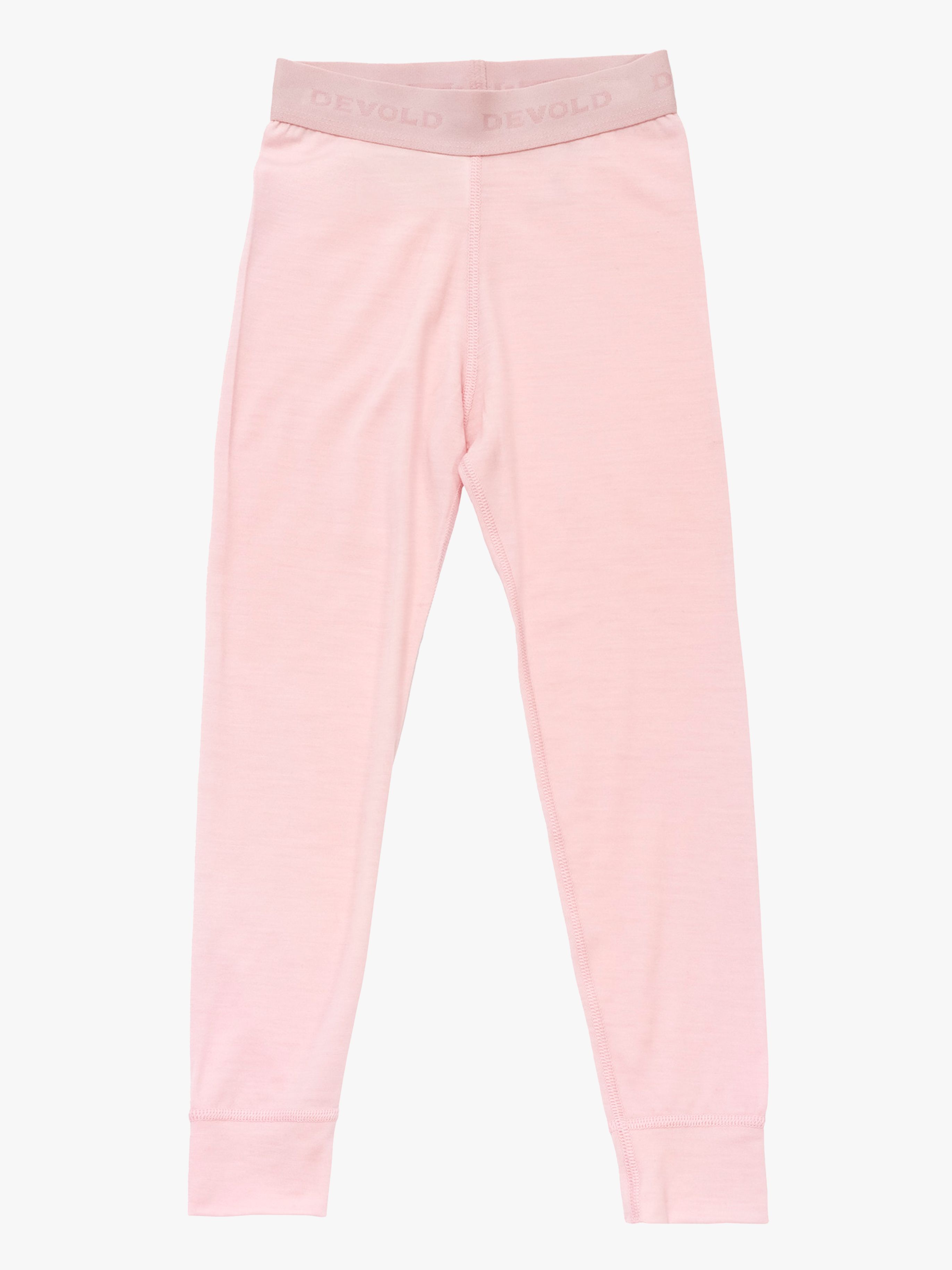 Devold Breeze Merino Thermo-Unterhose Kid, Chalk Pink, 4 Jahre