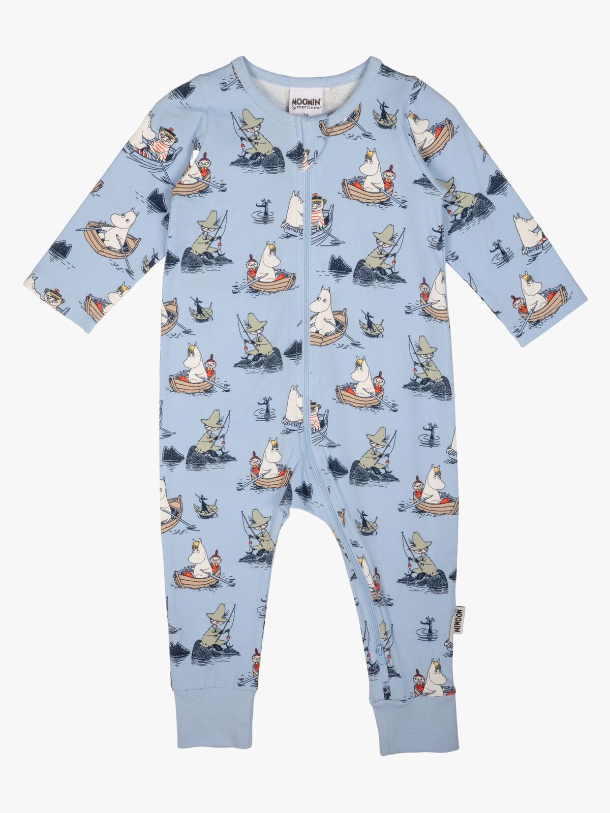 Mumin by Martinex Boote Pyjama, Blau