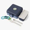 Monbento Snacky Bento Brotdose, Blue Infinity