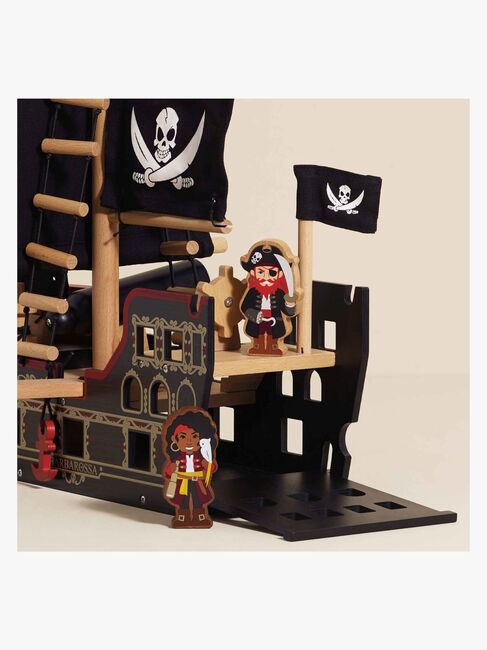 Le Toy Van Barbarossa Piratenschiff & Figuren