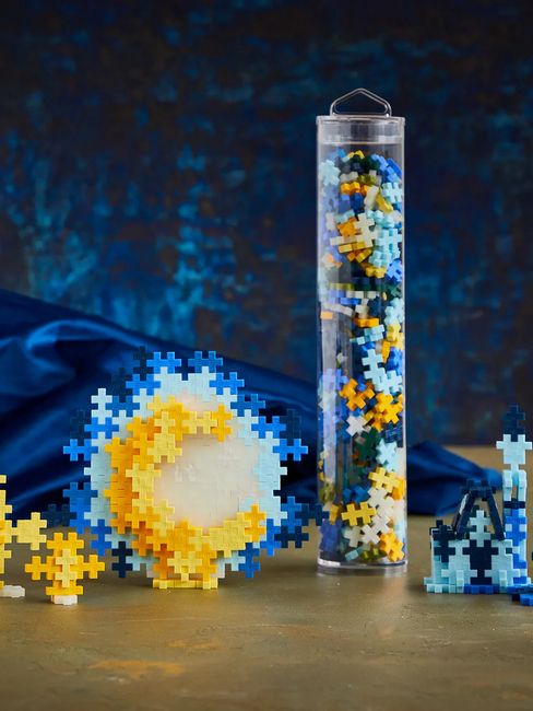 Plus Plus Bau-Set Inspiriert von Van Goghs Sternennacht