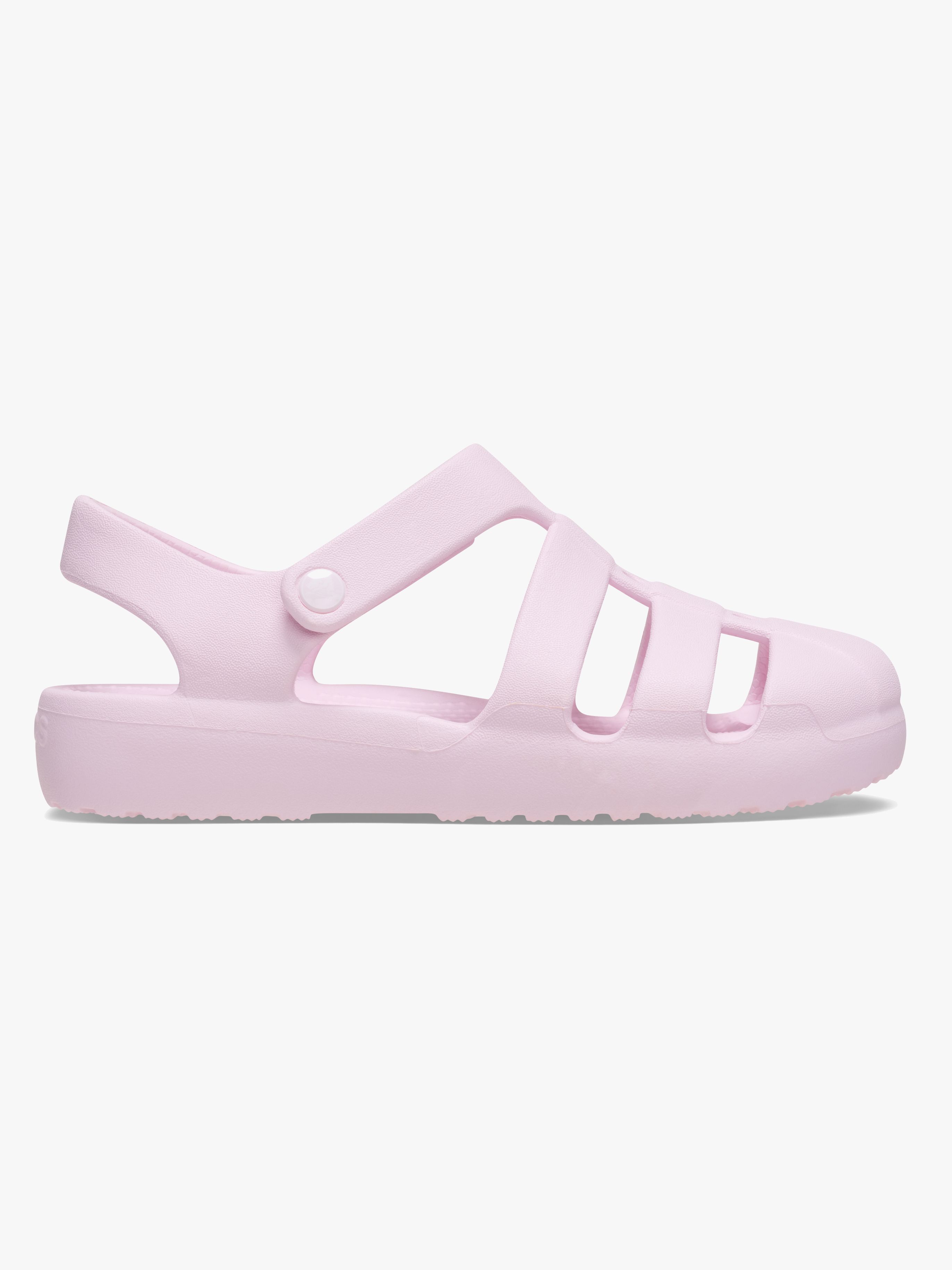 Crocs Classic Fisherman Kids Pantoffeln, Pink Milk, 20-21