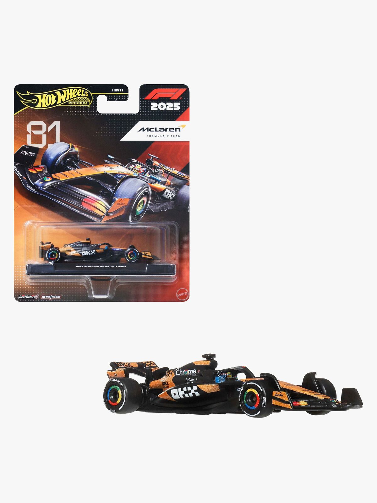 Hot Wheels F1 Racing Premium McLaren Oscar Piastri Rennauto 1:64