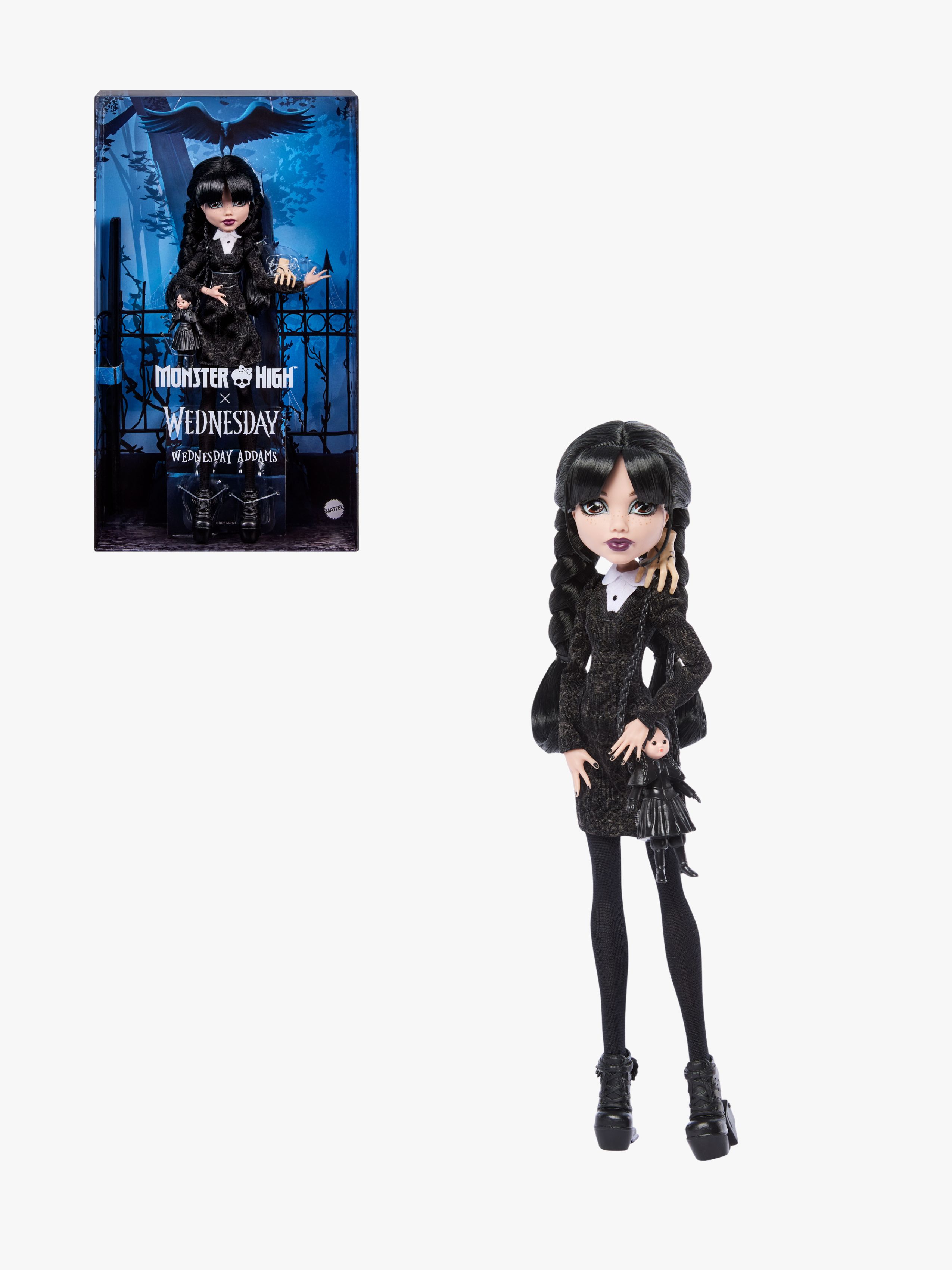 Monster High Skullector Wednesday Modepuppe