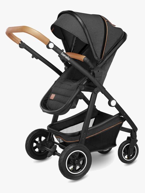 Lionelo Amber 2-in-1 Kombi-Kinderwagen, Grey Graphite
