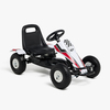 Alex's Garage Pedal-Go-Kart, Weiß