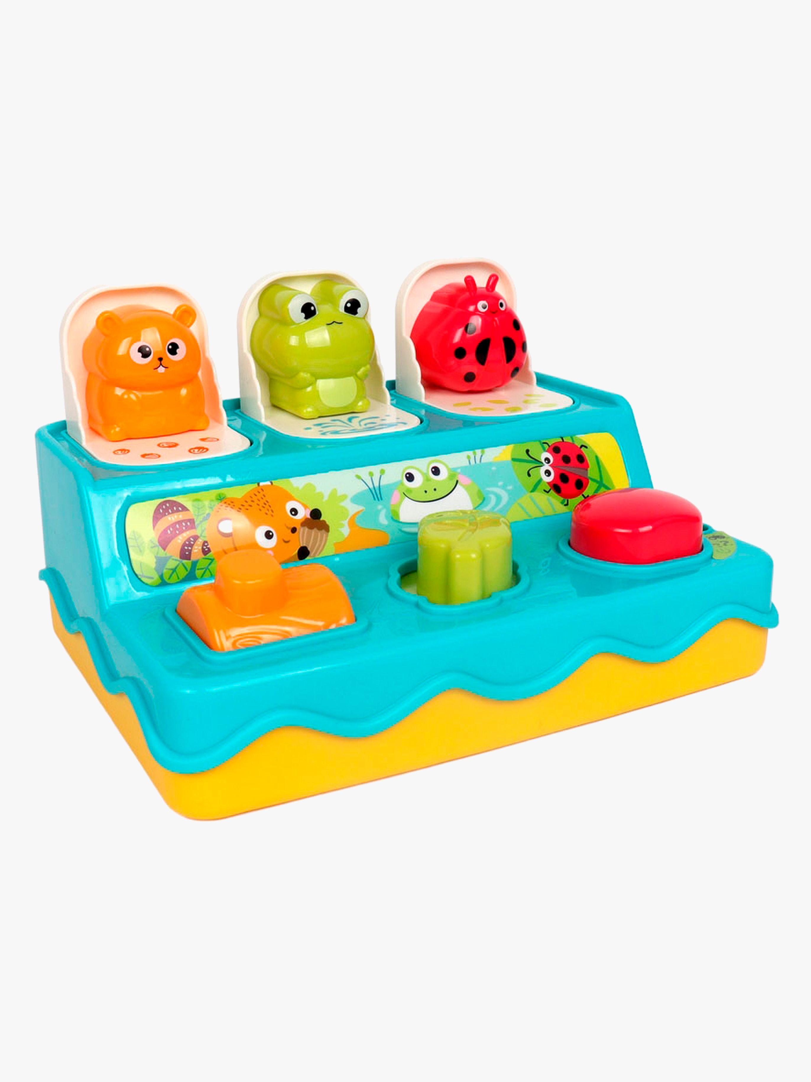 ToyRock Wonderful Jungle Aktivitätsspielzeug Pop-Up Tiere, Babyspielzeug