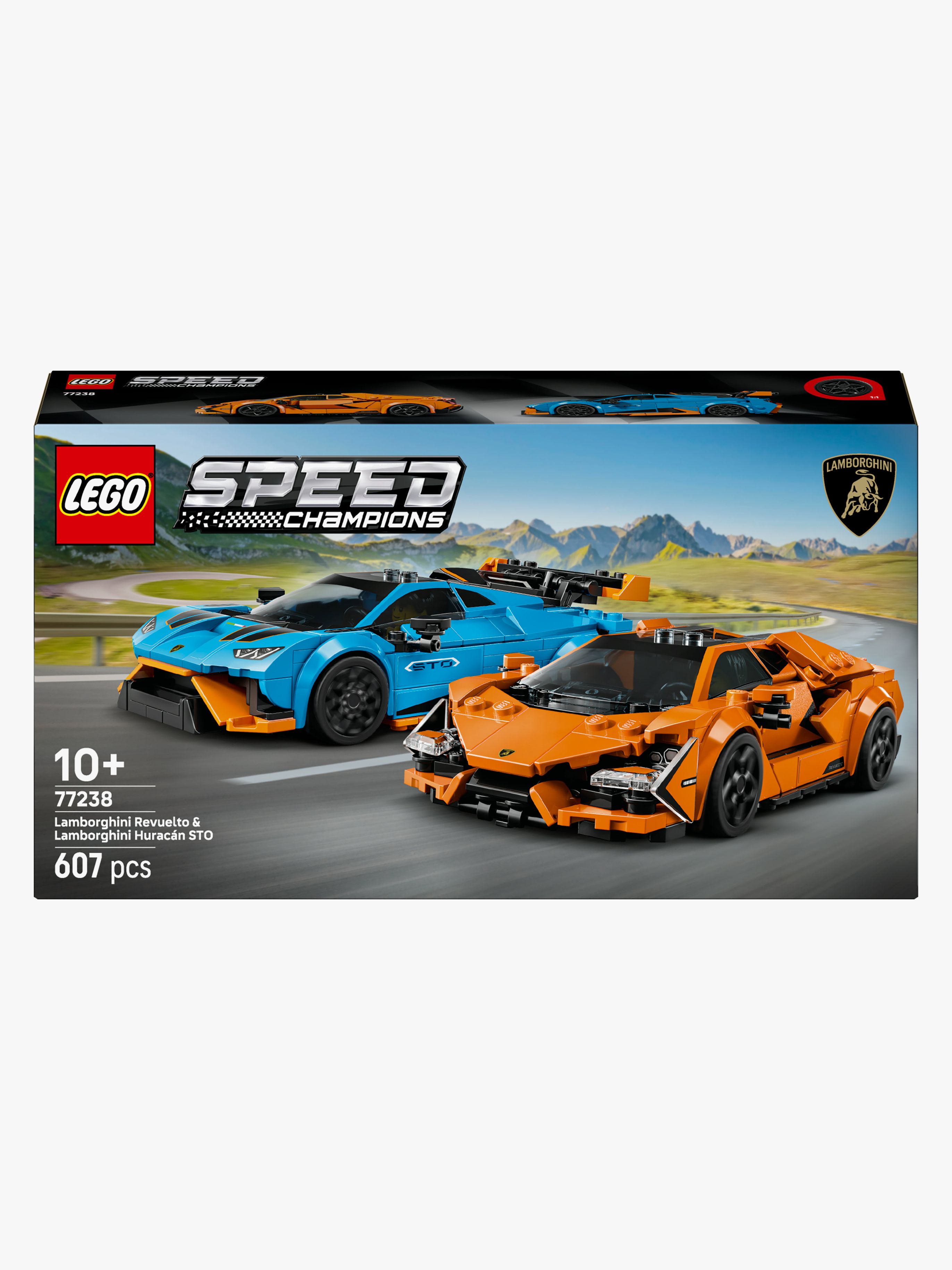 Speed Champions 77238 Lamborghini Revuelto und Huracán STO