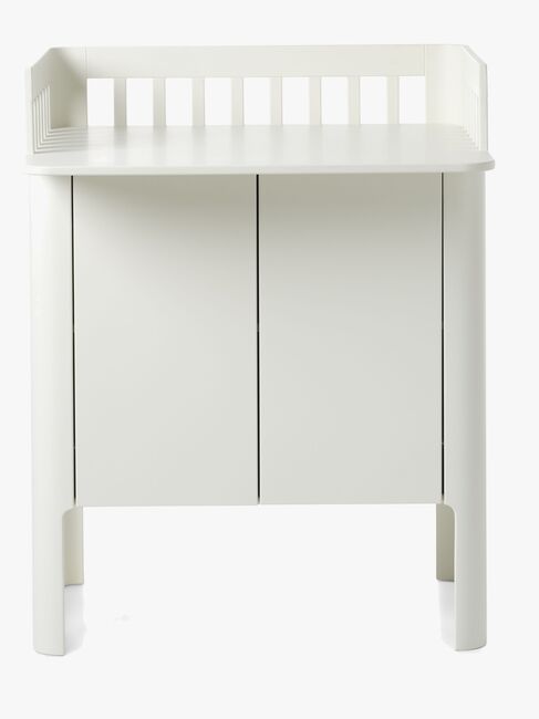 Flexa Wickeltisch mit zusätzlicher Tischplatte, Cremeweiß