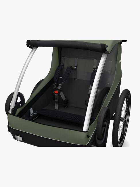 Thule Courier Fahrradanhänger, Vintage Green